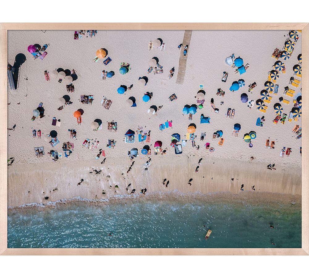 Aerial Beach I By Michael Schauer
