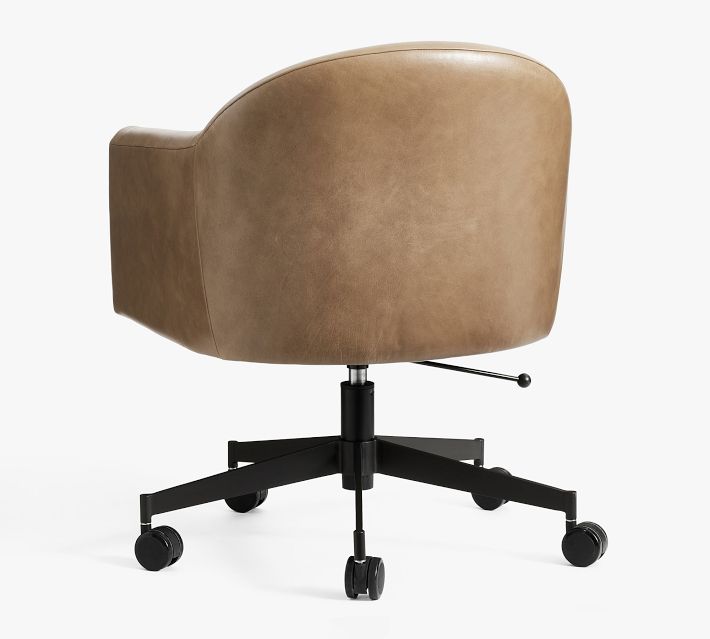 Gideon Upholstered Swivel Desk Chair