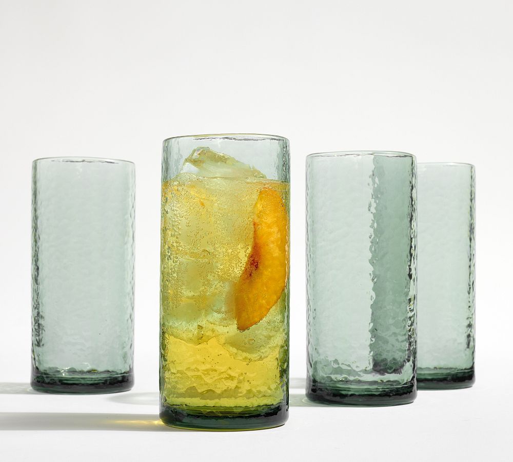 Hammered Outdoor Drinking Glasses