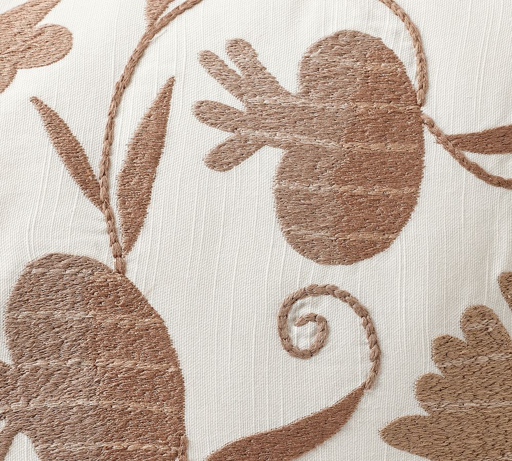 Montrose Suzani Embroidered Lumbar Pillow Pottery Barn