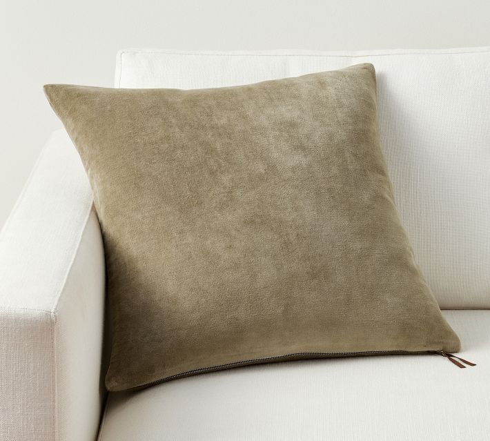 Velvet + Linen Pillow – Farmhouse Pottery