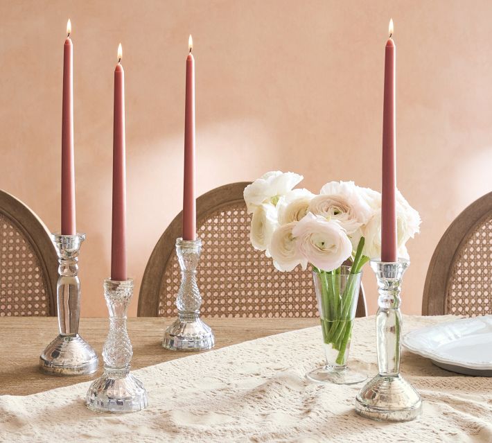 Black Taper Candles/ 10/ Centerpieces/ Vases/ Table Decorations/ Long  Candles/tall Candles/blush Pink/light Pink 
