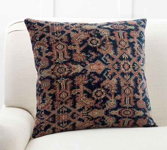Amaya Velvet Printed Pillow Cover Pottery Barn