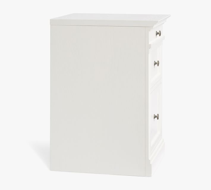 Gray Wash Livingston Single 2-Drawer Filing Cabinet