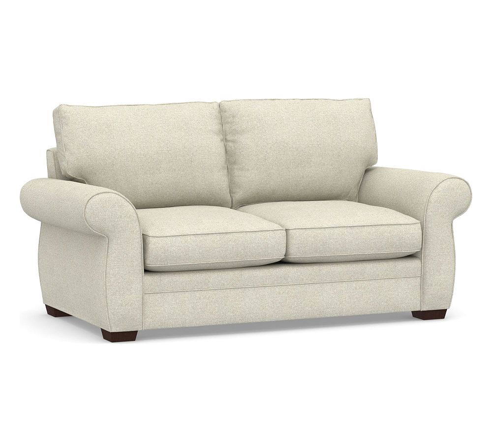 OPEN BOX Pearce Roll Arm Upholstered Loveseat 72", Down Blend Wrapped