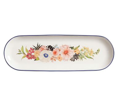 Floral Serving Platter | Pottery Barn