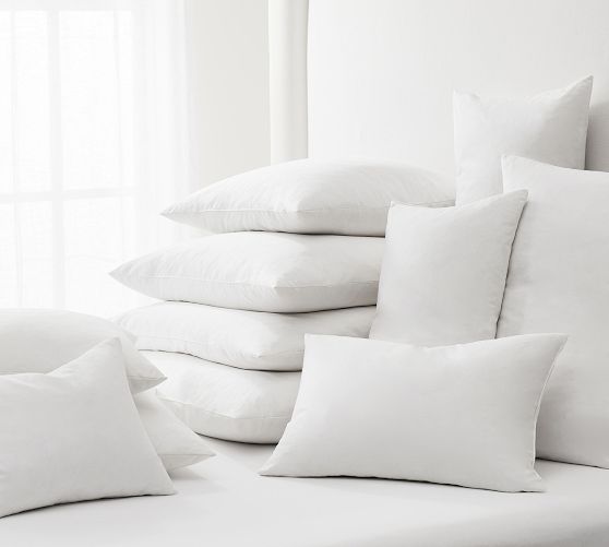 Down filled hot sale pillow inserts