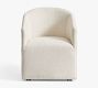 Baldwin Upholstered Barrel Back Dining Chair Pottery Barn