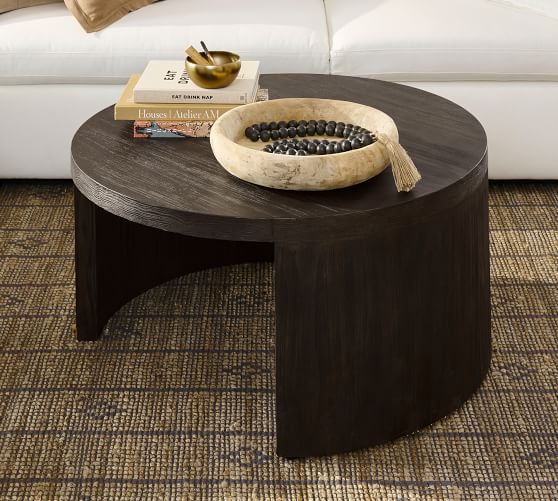 Folsom Round Nesting Coffee Table | Pottery Barn