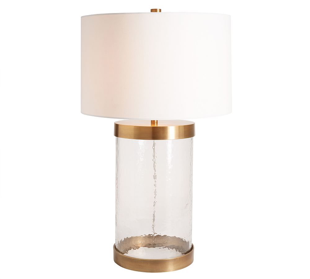Pottery Barn Glass Lamp