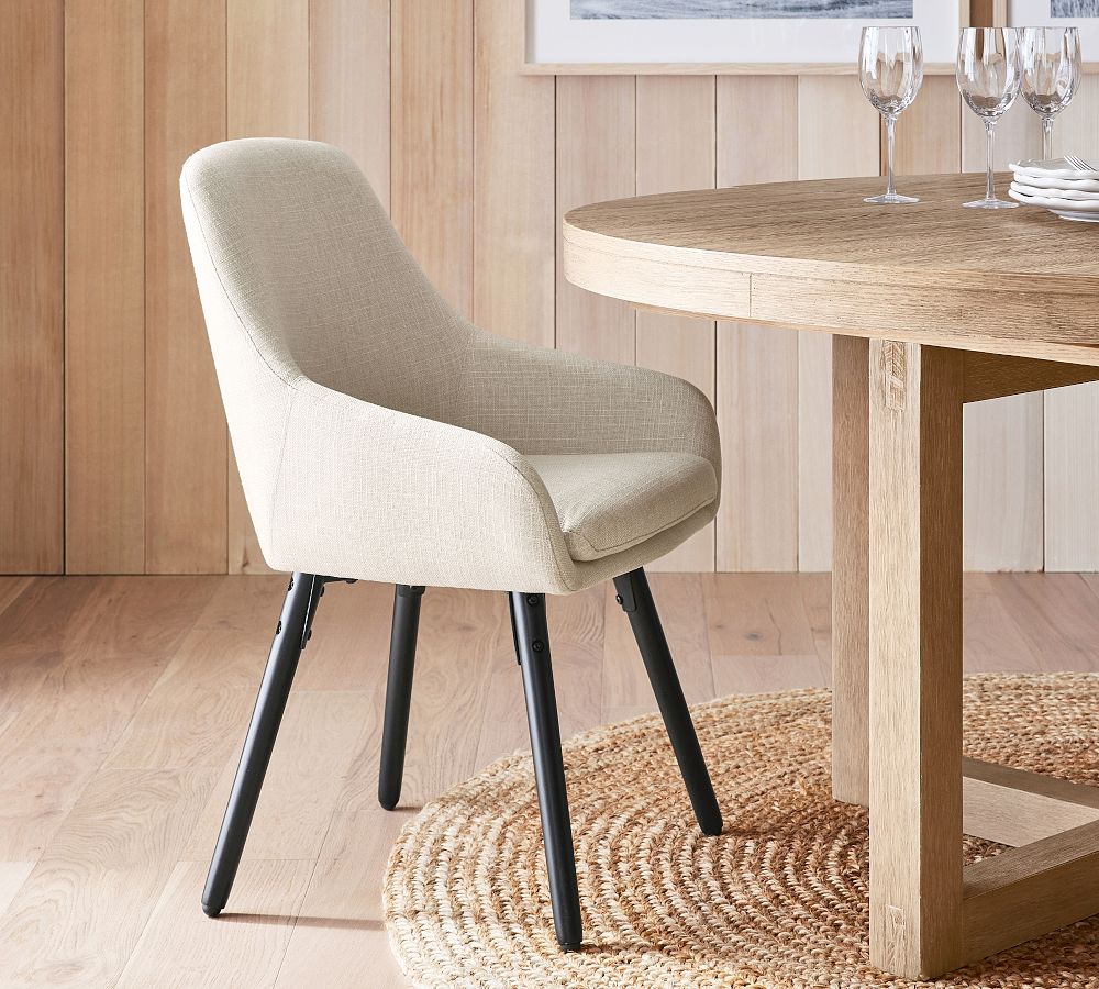 Layton Upholstered Dining Chair - Pottery Barn Australia
