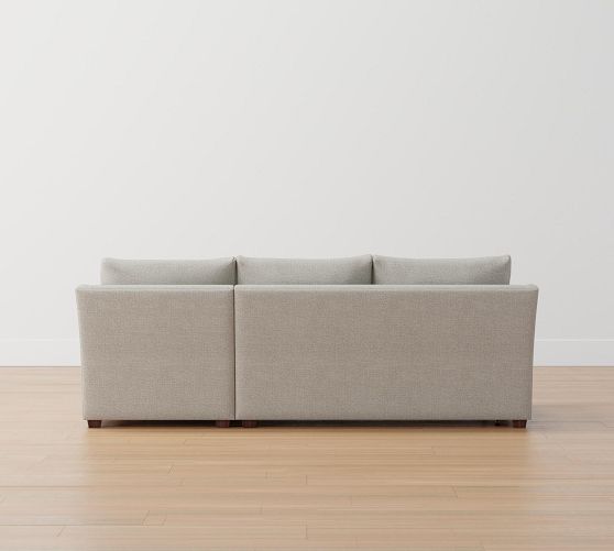 Celeste Upholstered Trundle Sleeper Sofa with Chaise Sectional