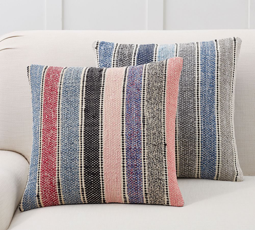 Silas Striped Pillow Cover