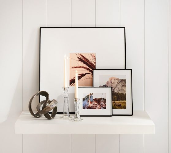 Brighton Floating Wood Shelves Pottery Barn