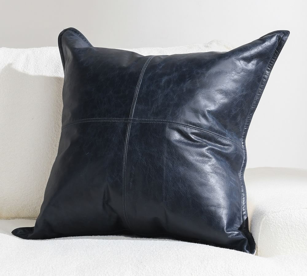Gaona Leather Pillow Cover