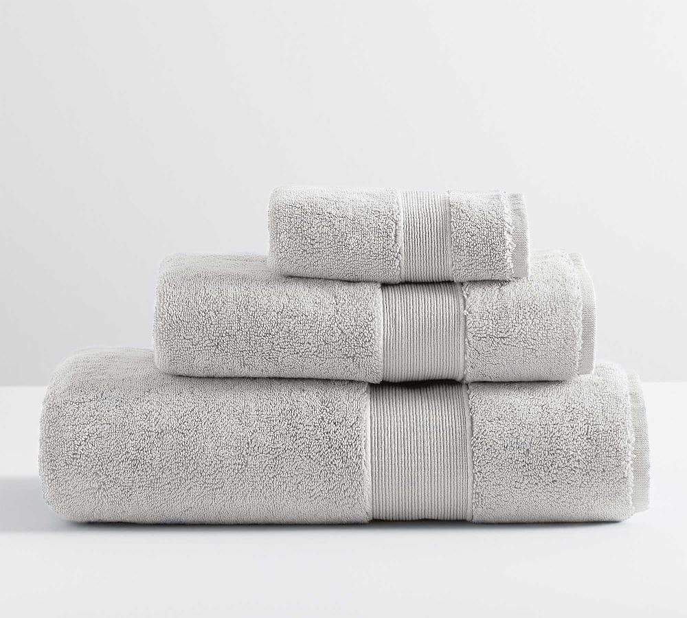 Classic Organic Towel Bundle - Set of 3 - Gray Mist