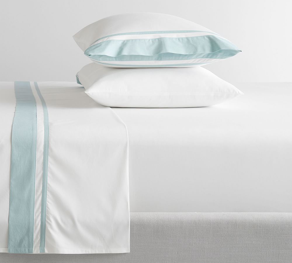 Parker Organic Percale Sheet Set