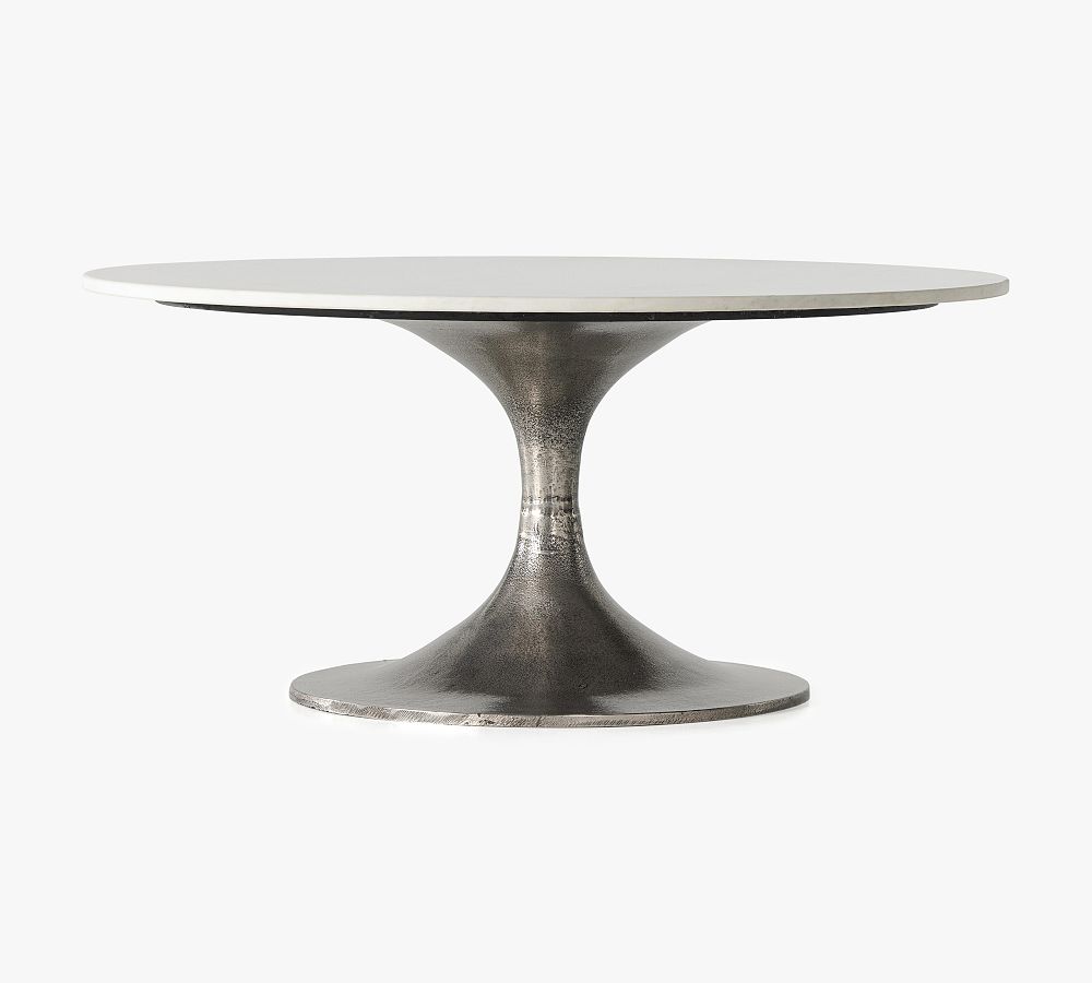 Collier Round Marble Coffee Table (38&quot;)