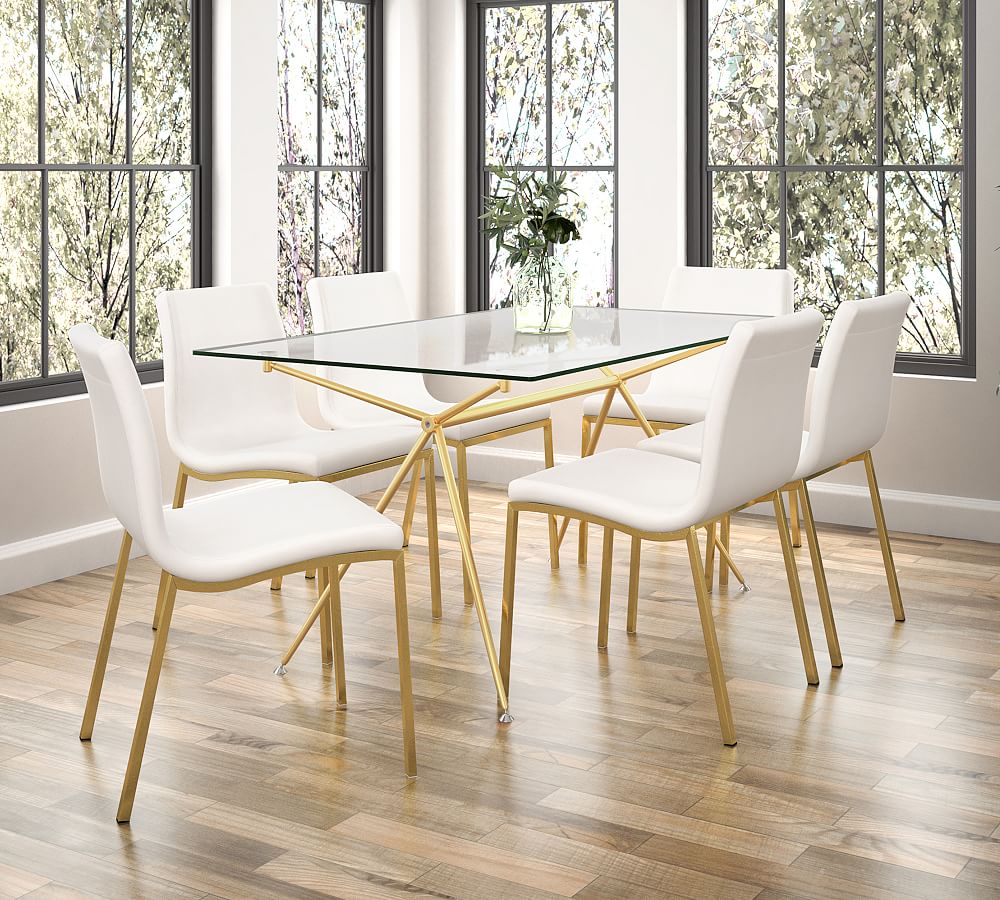 Avery Glass Dining Table