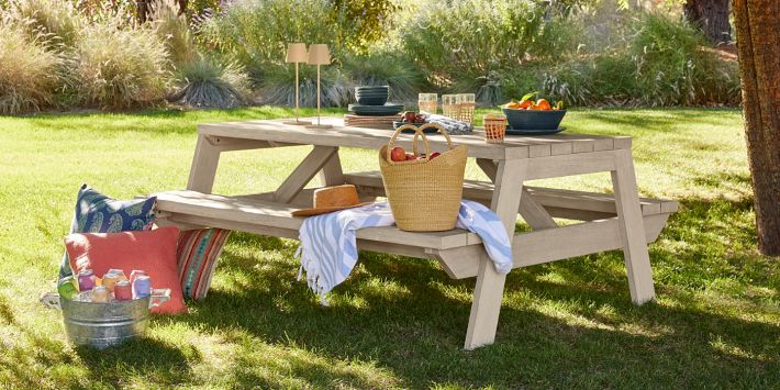 Pottery barn sale kids picnic table