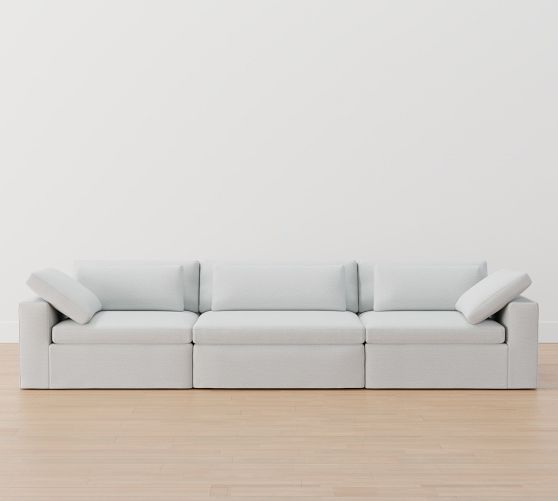 Dream Lounge Slipcovered Modular Sofa Pottery Barn