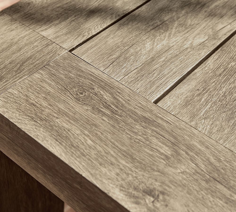 Palisades Metal Rectangular Outdoor Dining Table Pottery Barn