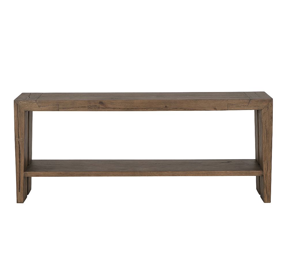 Travis Reclaimed Wood Console Table Pottery Barn