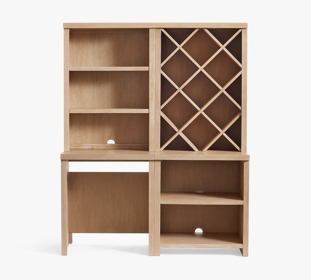 Modern Farmhouse 68” Wine Storage Pottery Barn