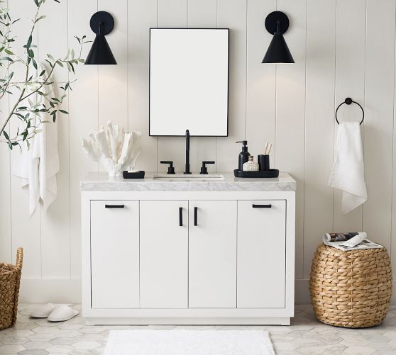 Quinn 48" Single Wide Sink Vanity Pottery Barn