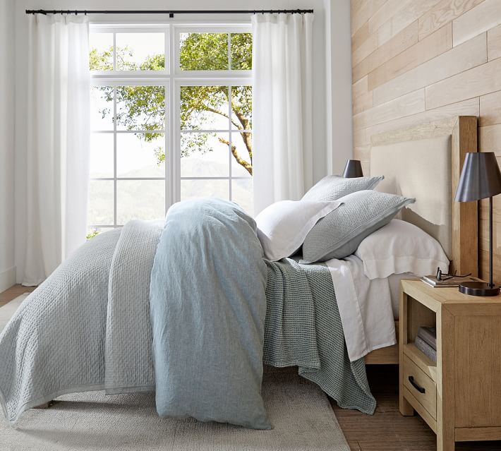 Pottery barn outlet waffle weave blanket