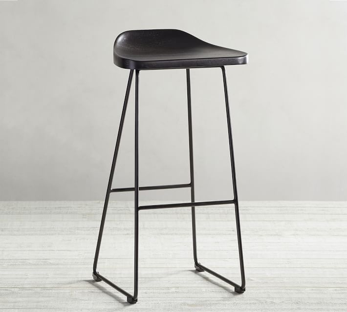 Pottery barn brenner online counter stool