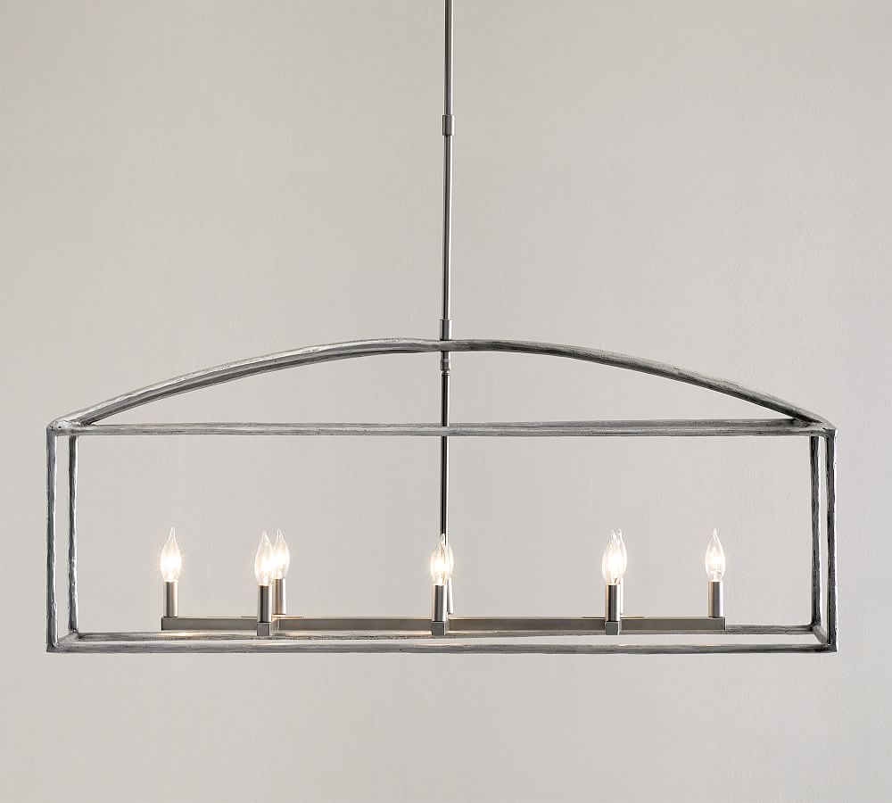 Fallon Forgediron Linear Chandeliernull