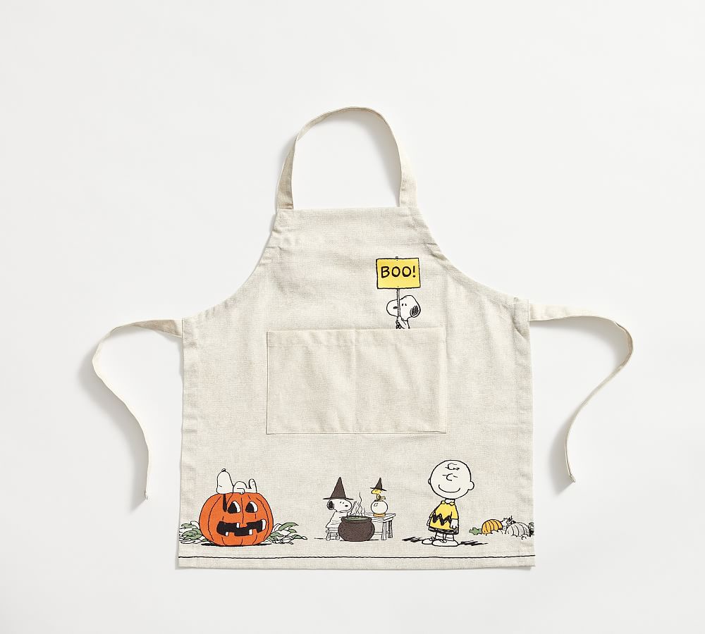 Snoopy Children's Apron Cartoon Girl Boy Waterproof Stain Cleaning