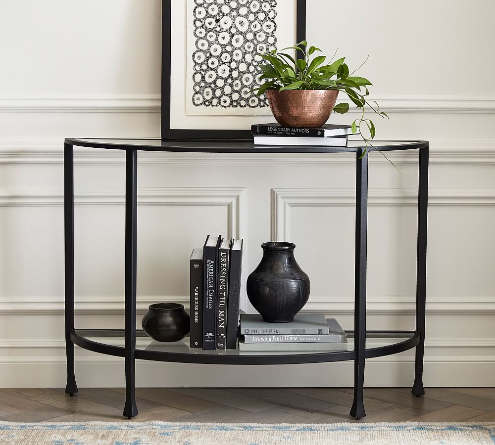 Tanner Demilune Console Table