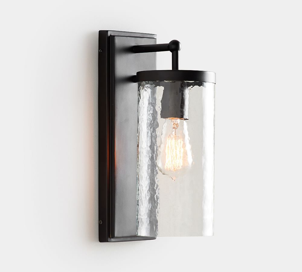 Duvall Outdoor Recycled Glass Sconce