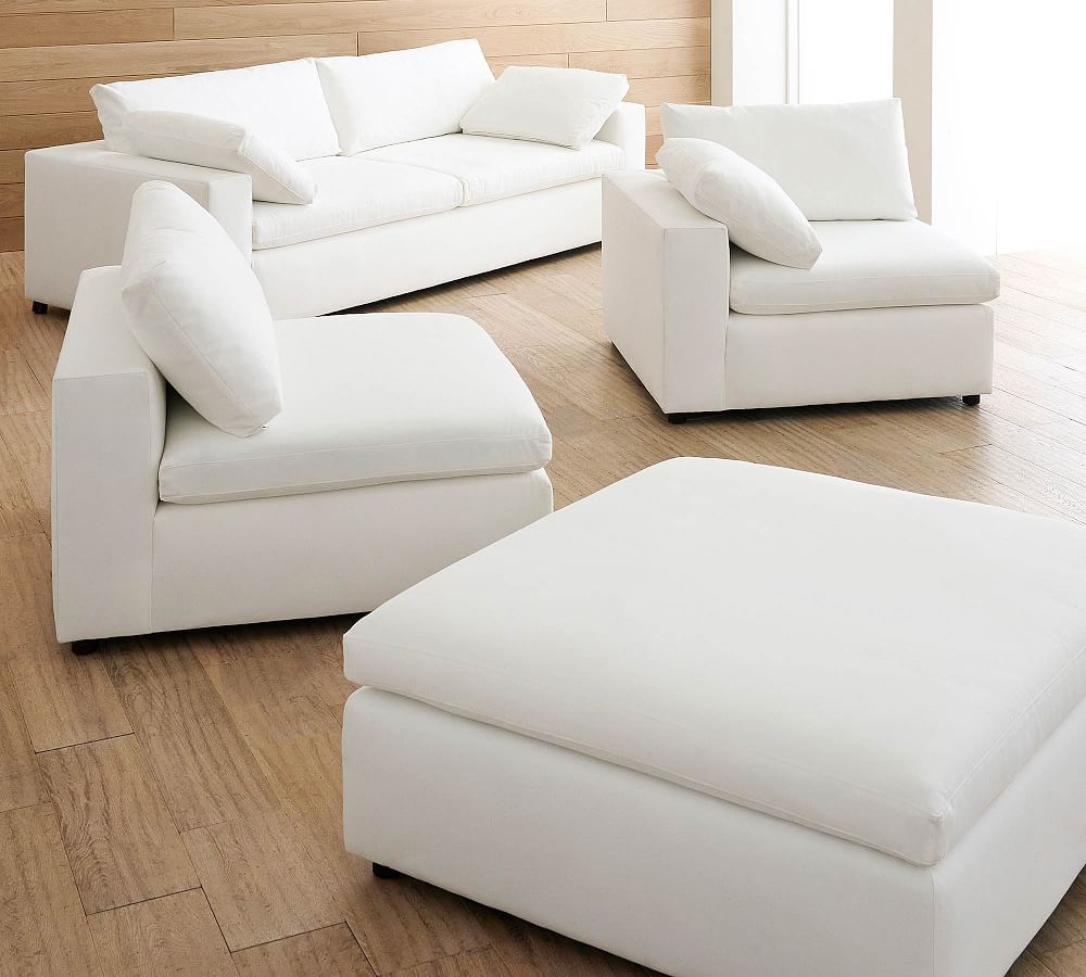 Build Your Own Dream Square Wide Arm Sectional