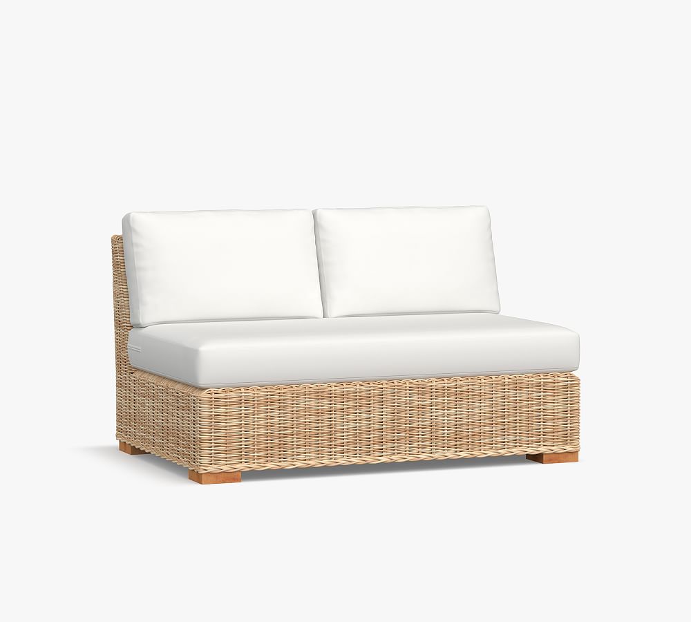 Build Your Own - Huntington Wicker Slope Arm Ultimate Outdoor Sectional Components