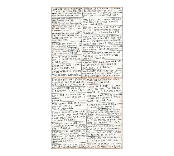 Masters Wall Art Pottery Barn