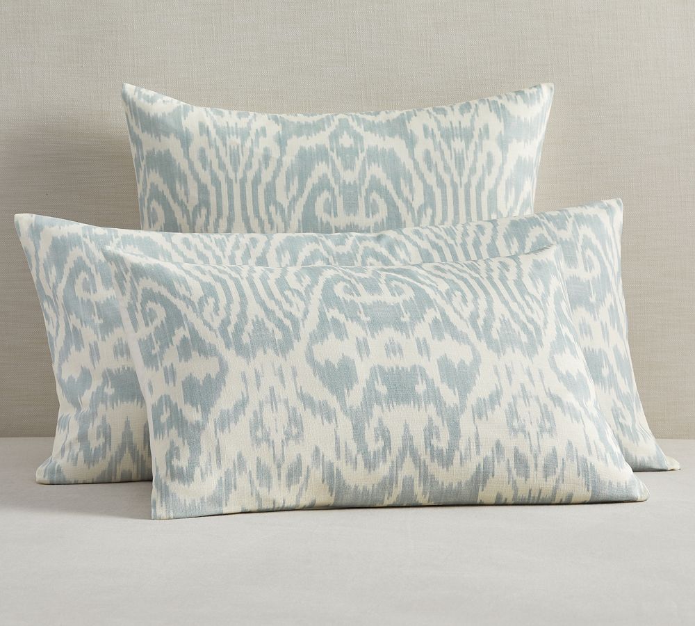 Ikat Jacquard Comforter Sham Pottery Barn
