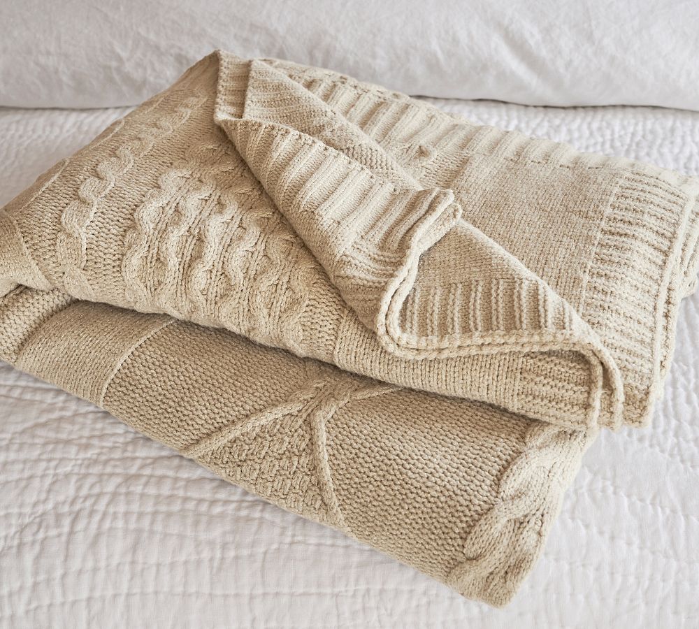 Cable Knit Blanket