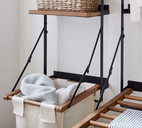 Pottery Barn Expandable Laundry Drying Rack