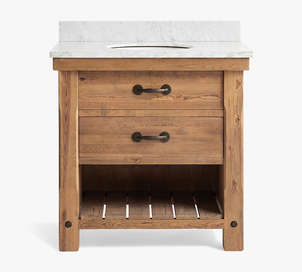 Benchwright 36" Single Sink Vanity | Pottery Barn