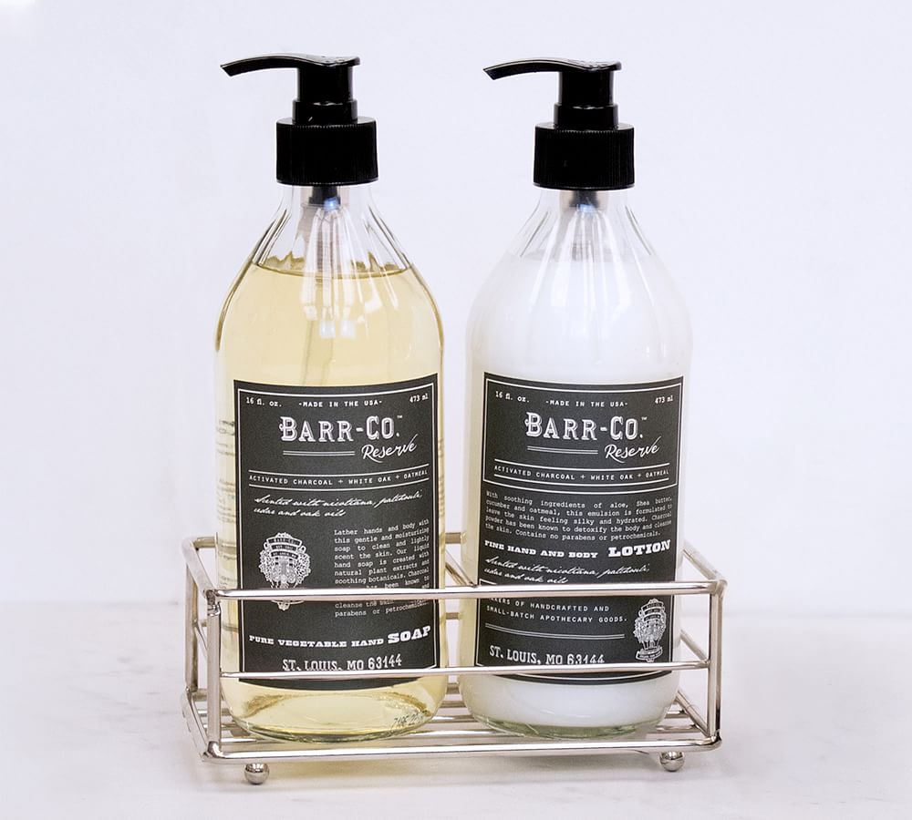 Barr-Co. Reserve Soap &amp; Lotion Caddy Set