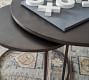 Duke Round Metal Nesting Coffee Table | Pottery Barn