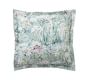 Giverny Fleur Organic Percale Sham | Pottery Barn