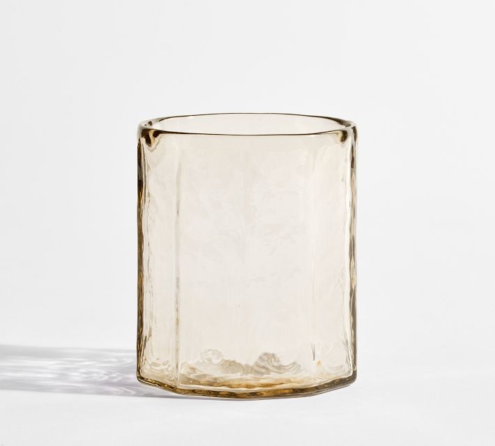 Hammered Café Drinking Glasses