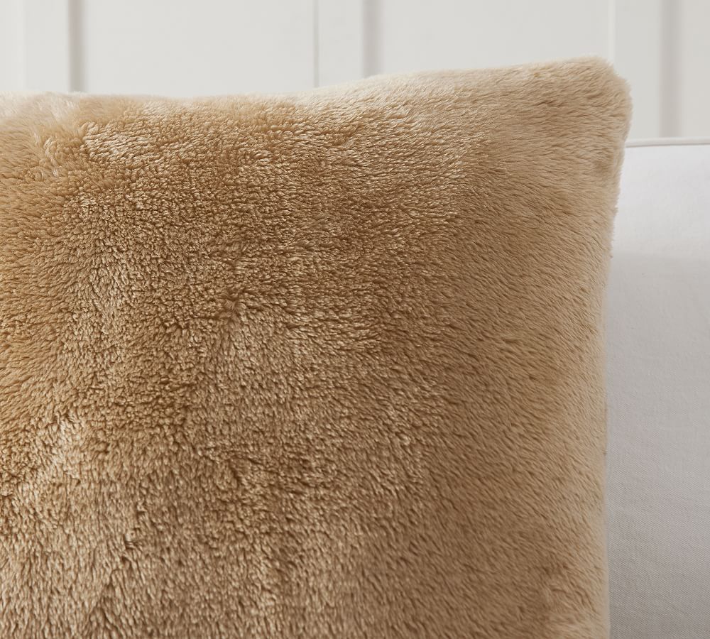 Faux Fur Shearling Pillow Cover Pottery Barn