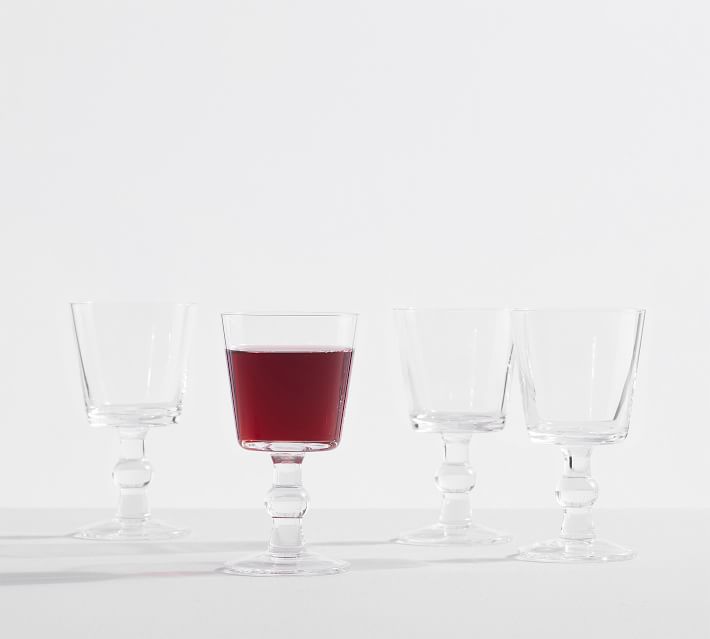 Notre Dame Red Wine Glasses - Set of 4 at M.LaHart & Co.