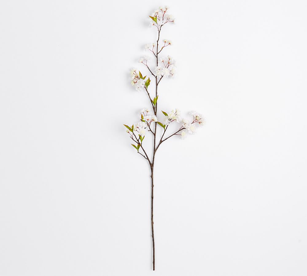 Faux Clustered Cherry Blossom Branch Pottery Barn