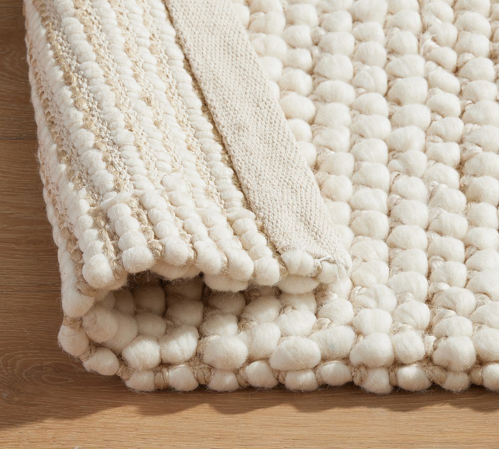 Zane Handwoven Textured Rug Pottery Barn